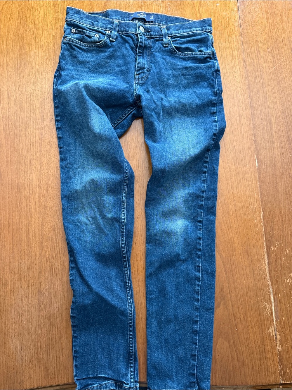 Hollister Skinny Jeans in Light and Dark Blue